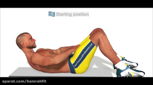تمرین ساخت سیکس پک( تمرین به س...
