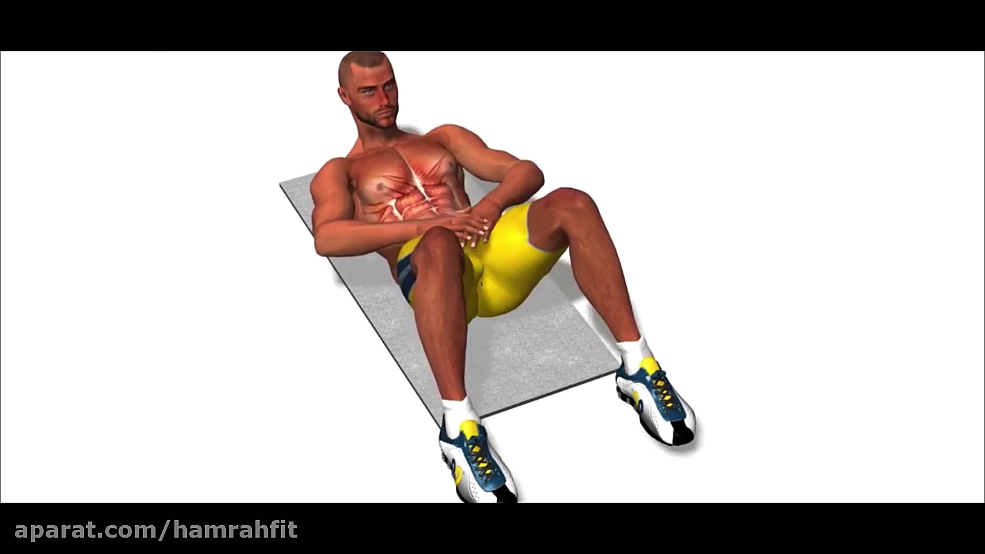 تمرین ساخت سیکس پک( تمرین به س...