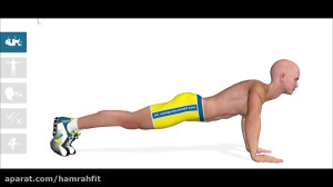 تمرین تقویت عضلات سینه و پشت ب...