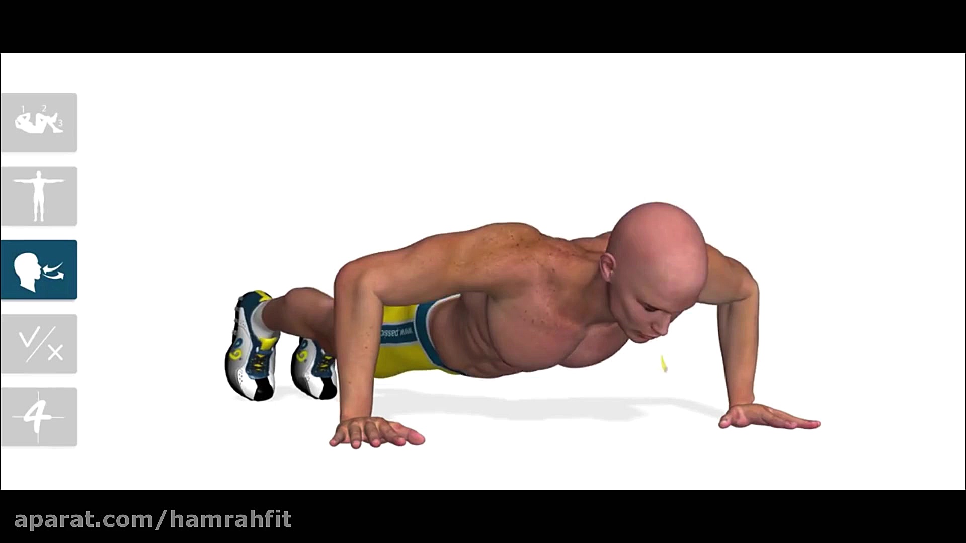 تمرین تقویت عضلات سینه و پشت ب...