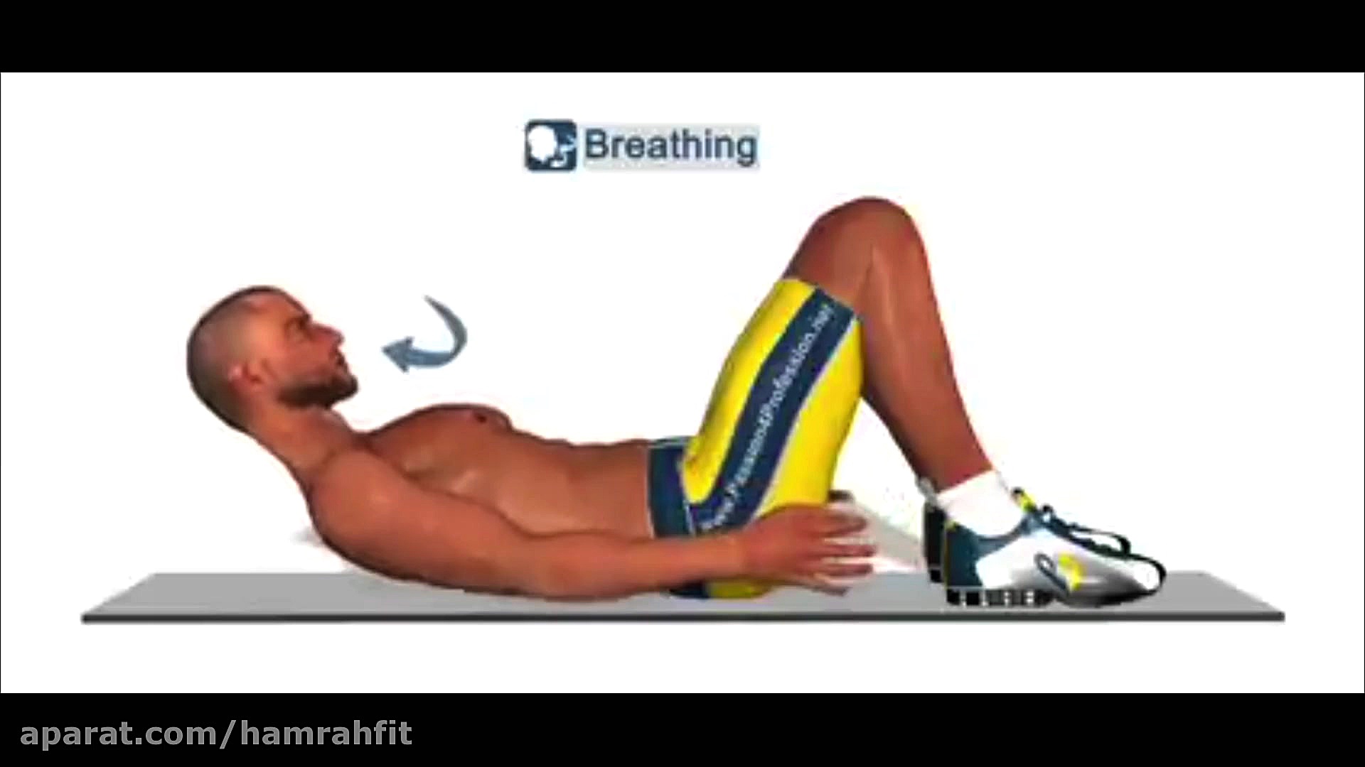 کرانچ پا به پا متناوب(تقویت عض...