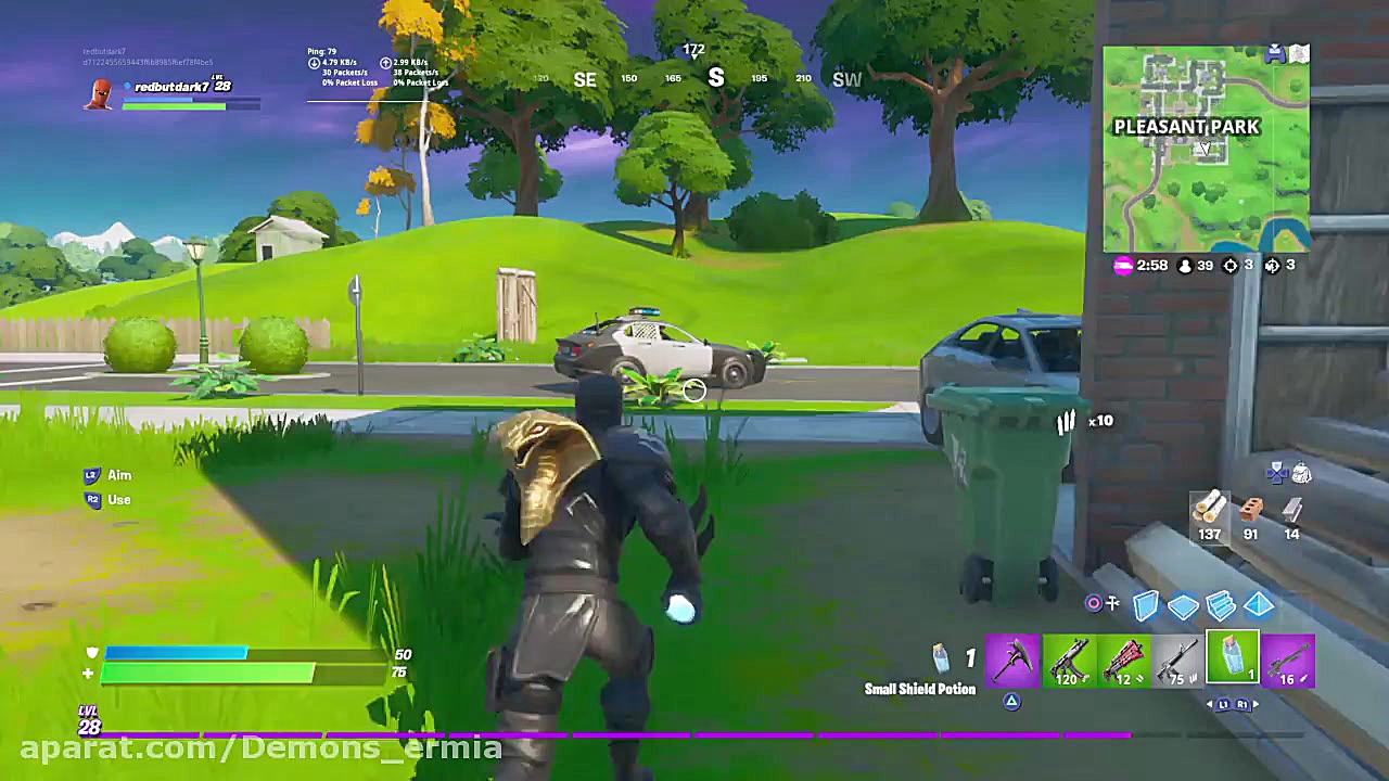 گیم پلی Fortnite