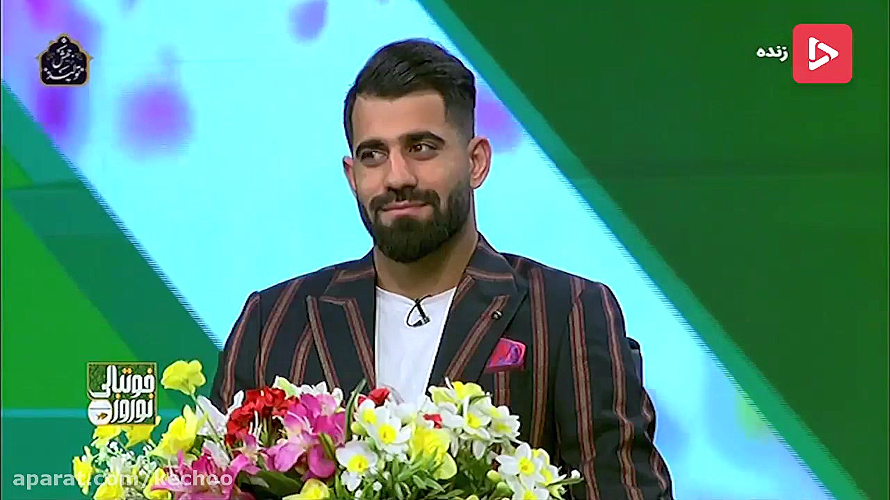 سوتی بازیکن پرسپولیس در برنامه...