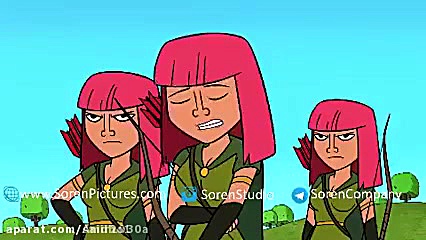 انیمیشن کلش اف کلنز