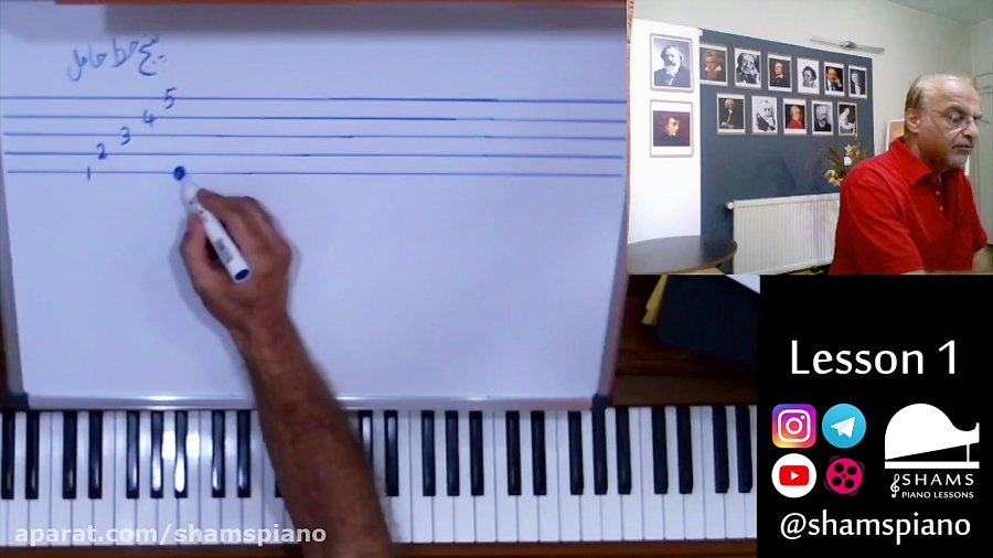 درس ۱: مقدمات نُت خوانی