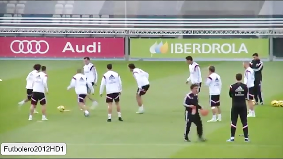 کلیپ تمرینات رئال مادرید