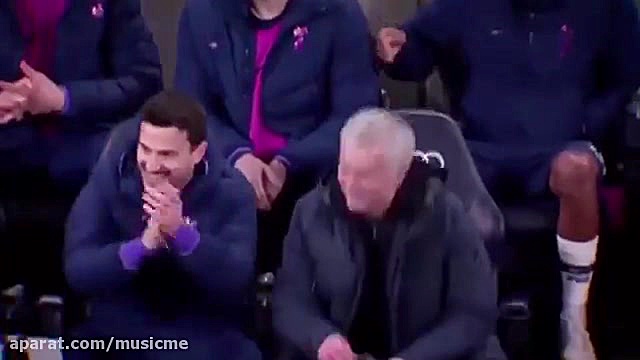 مورینیو داره بعد مهار پنالتی ک...