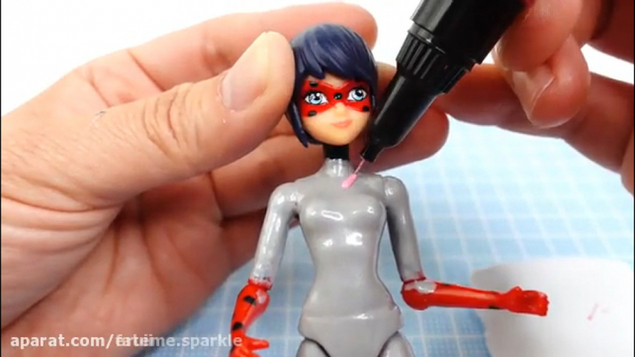 میراکلس لیدی باگ . تبدیل عروسک...