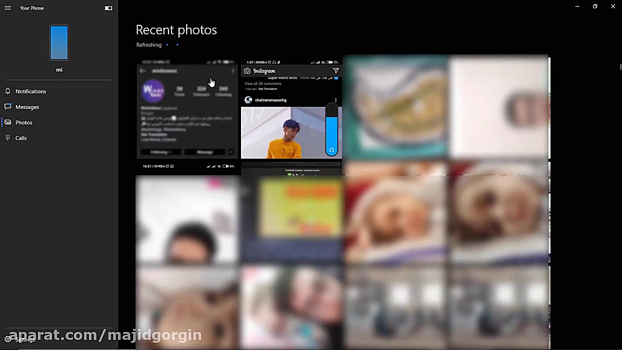 اتصال موبایل به ویندوز با Your...