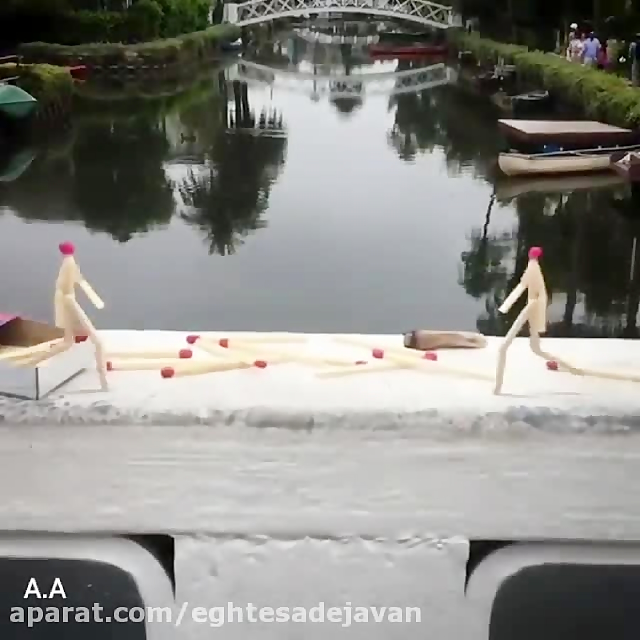 انیمیشن بسیار جالب برای قطع زن...