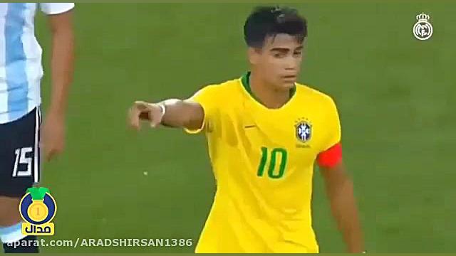 بازیکن جدید و جوان تیم رئال ما...