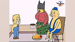 انیمیشن (کرونا) طنز