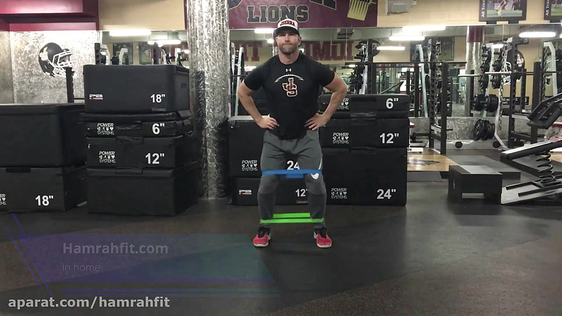 تمرین تقویت عضلات ران در خانه