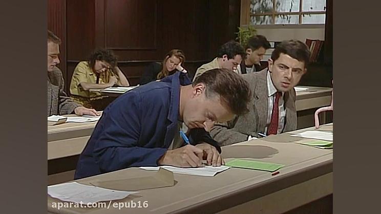 فیلم طنز مستر بین قسمت 1 امتحا...