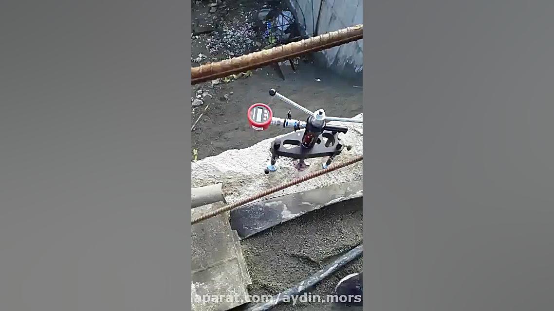 تست کشش چسب کاشت میلگرد