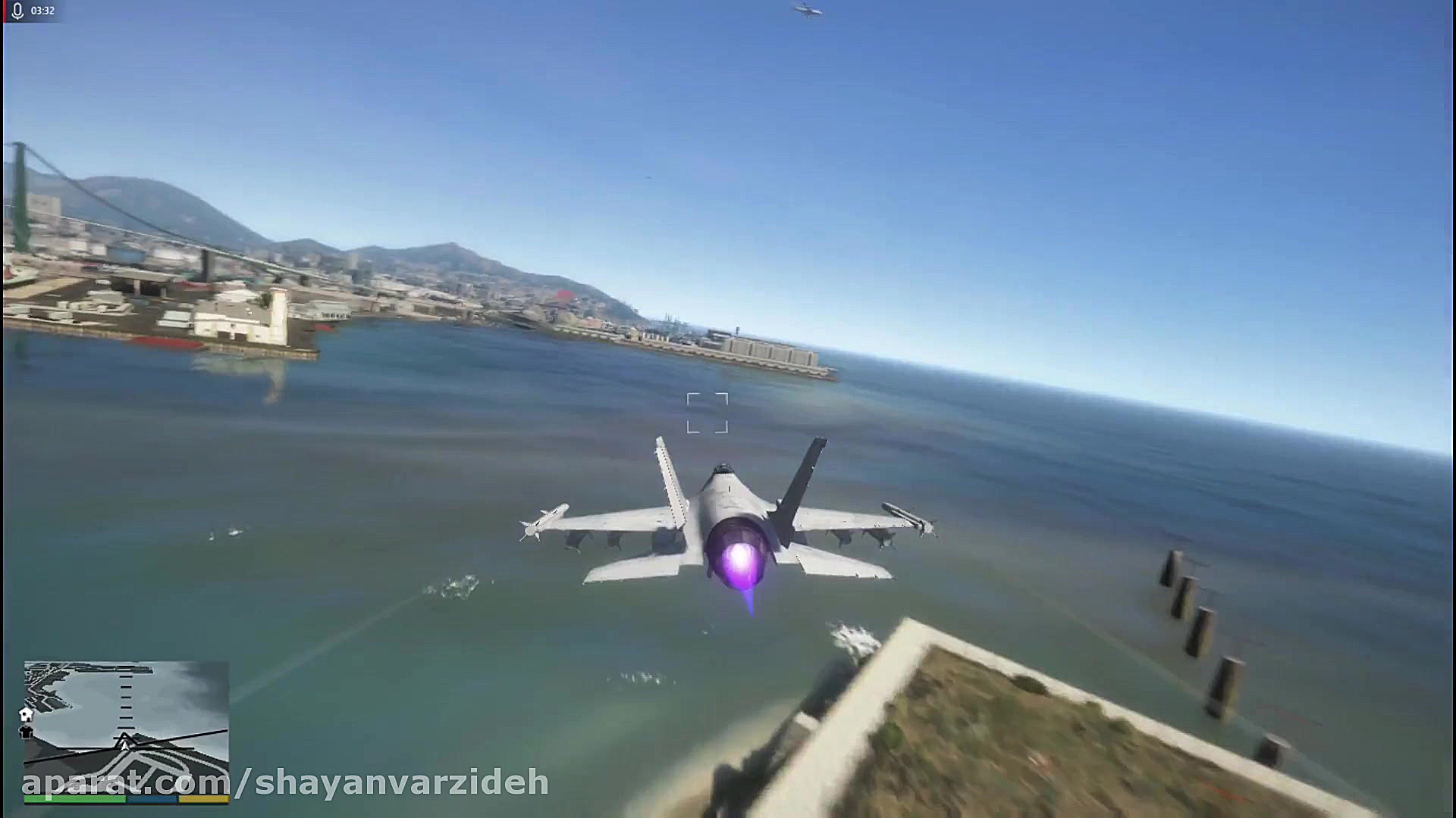 چطور توی GTA V یک جت بدزدیم؟