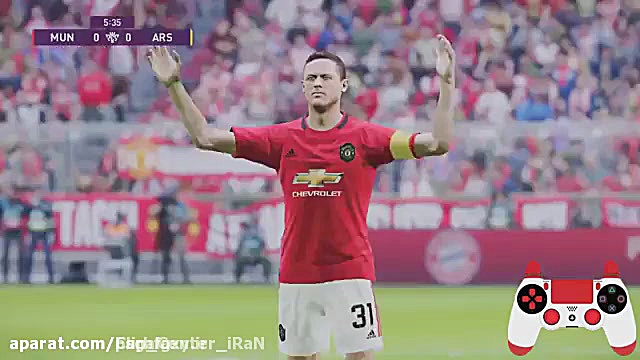 امورش شوت انفجاری در pes2020