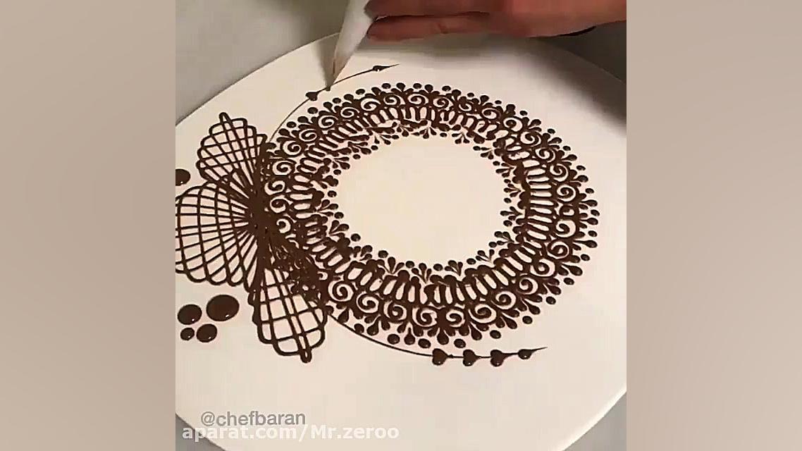 تزیین کیک به صورت حرفه ای