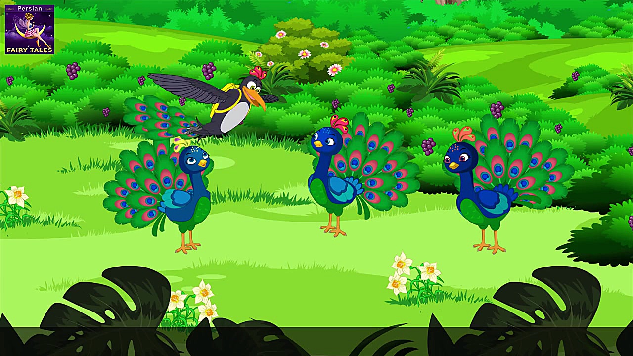 کلاغ مغرور | داستان های فارسی...