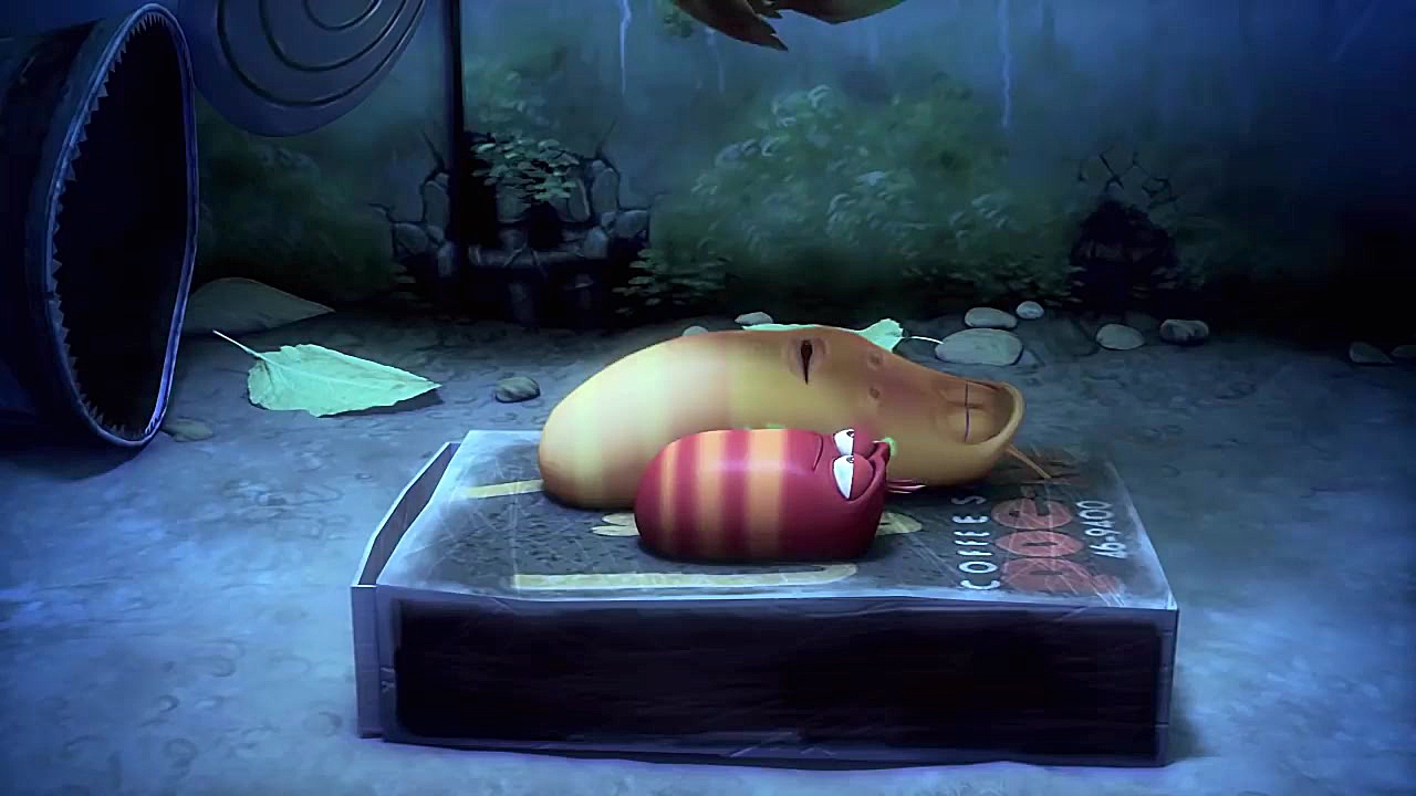 کارتون جذاب لاروا