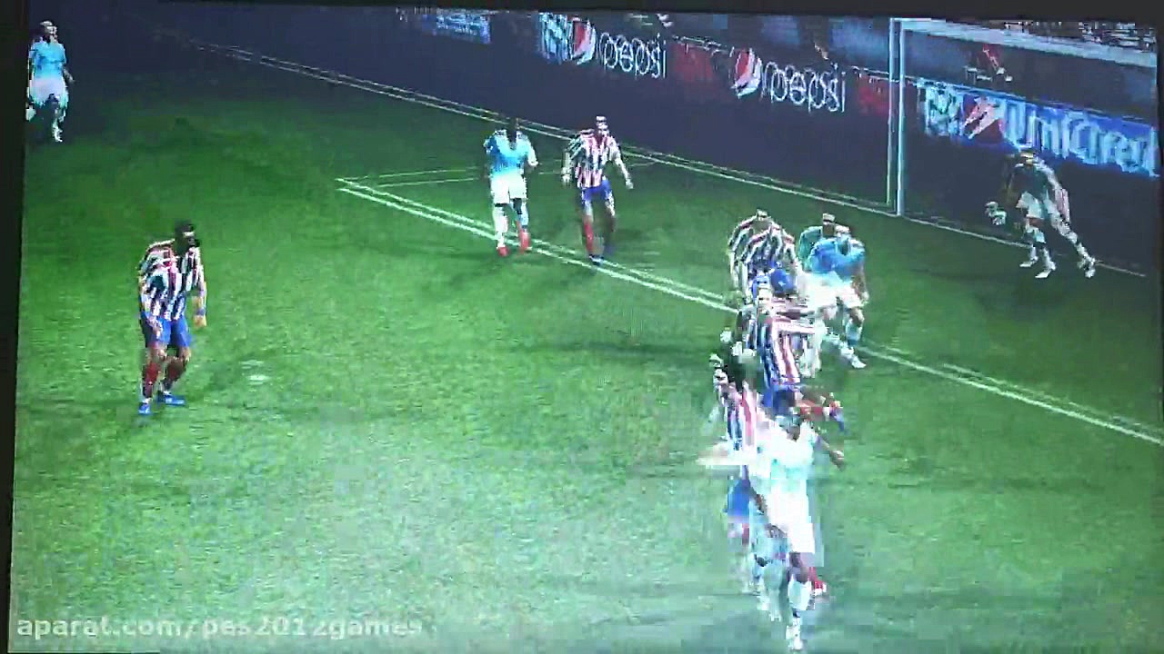 گل آگوئرو به اتلتیکو مادرید