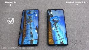 تست سرعت Honor 9X و Redmi note...