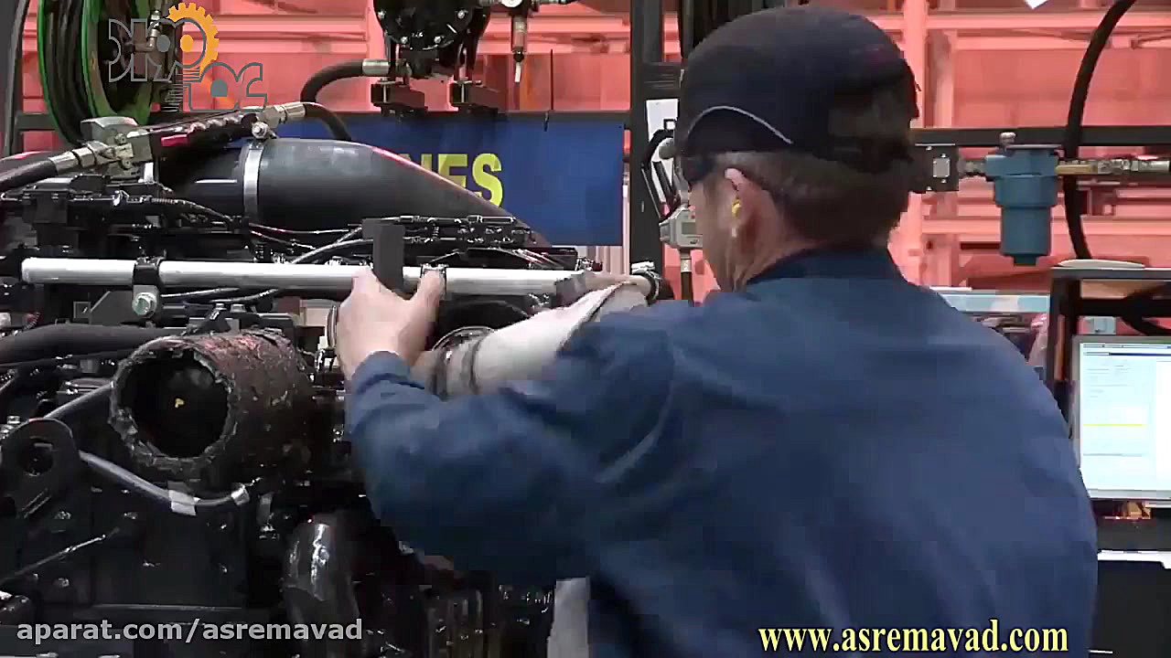مونتاژ ماشین آلات راه سازی کوم...