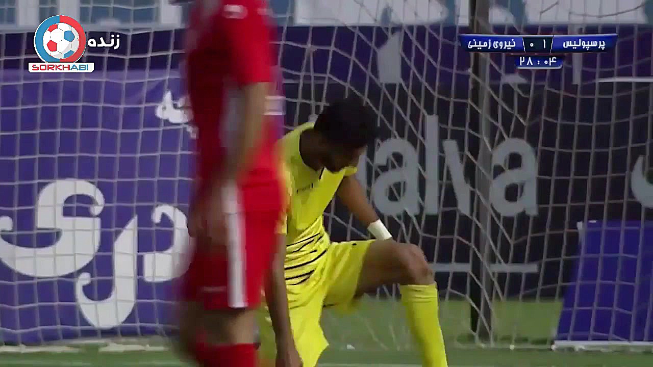 خلاصه بازی پرسپولیس 4  نیروی ز...