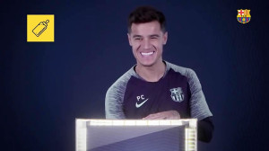 چالش فوتبالی با بازیکن بارسا