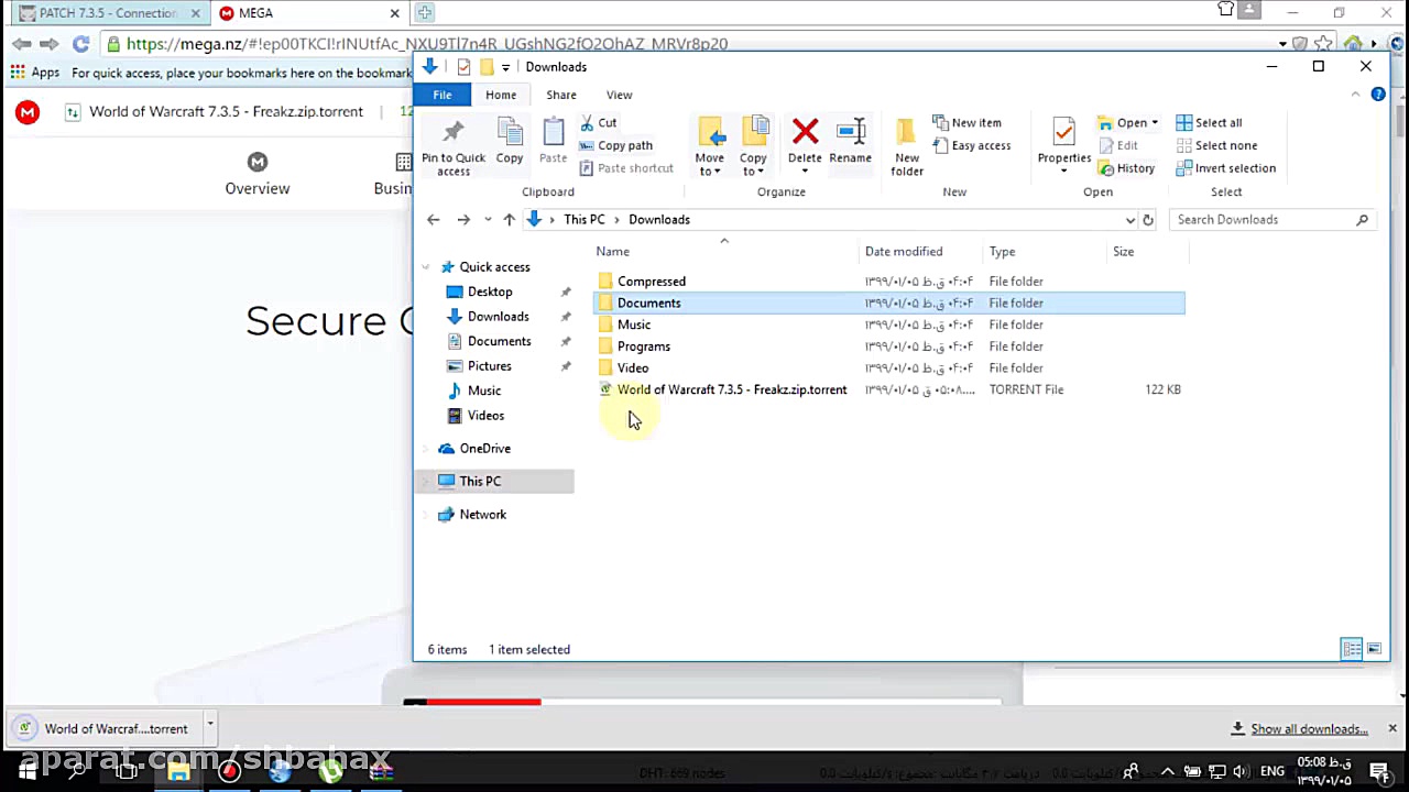 اموزش دانلود world of warcraft...