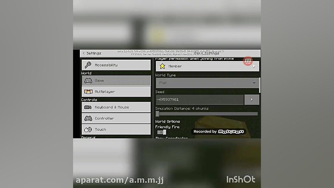 اموزش ساخت سینما در ماینکرافت