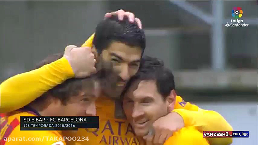 10 گل برتر سوارز در لالیگا