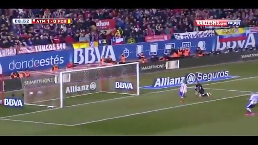 گل نیمار؛ اتلتیکومادرید بارسلو...