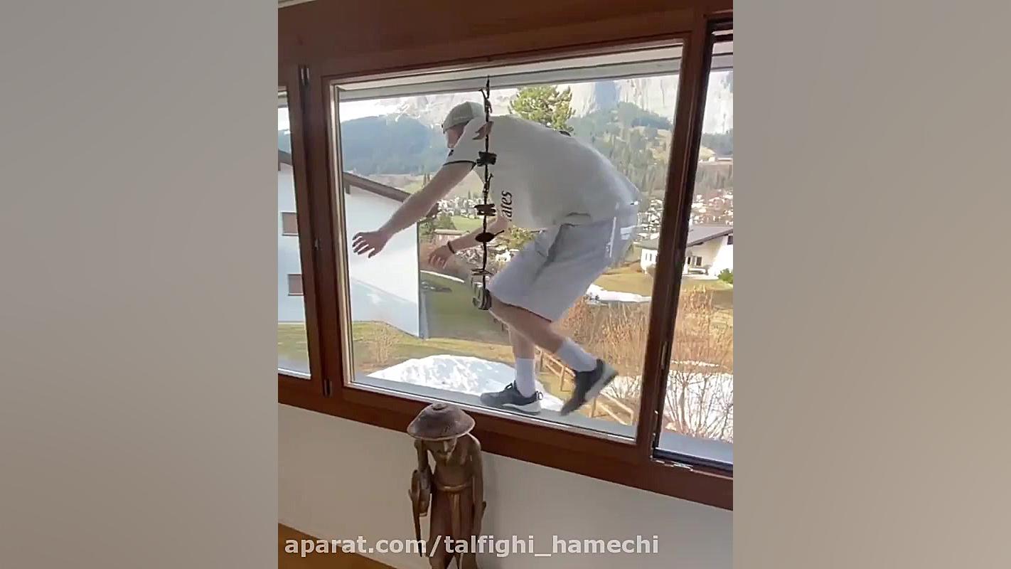 یکی از بازیکنان رئال در دوران...