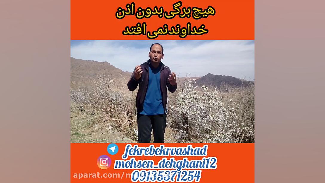 هیچ برگی بدون اذن خداوند نمی ا...