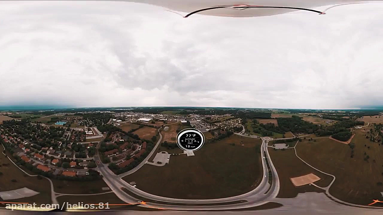 سفر به فضا با دوربین 360 درجه