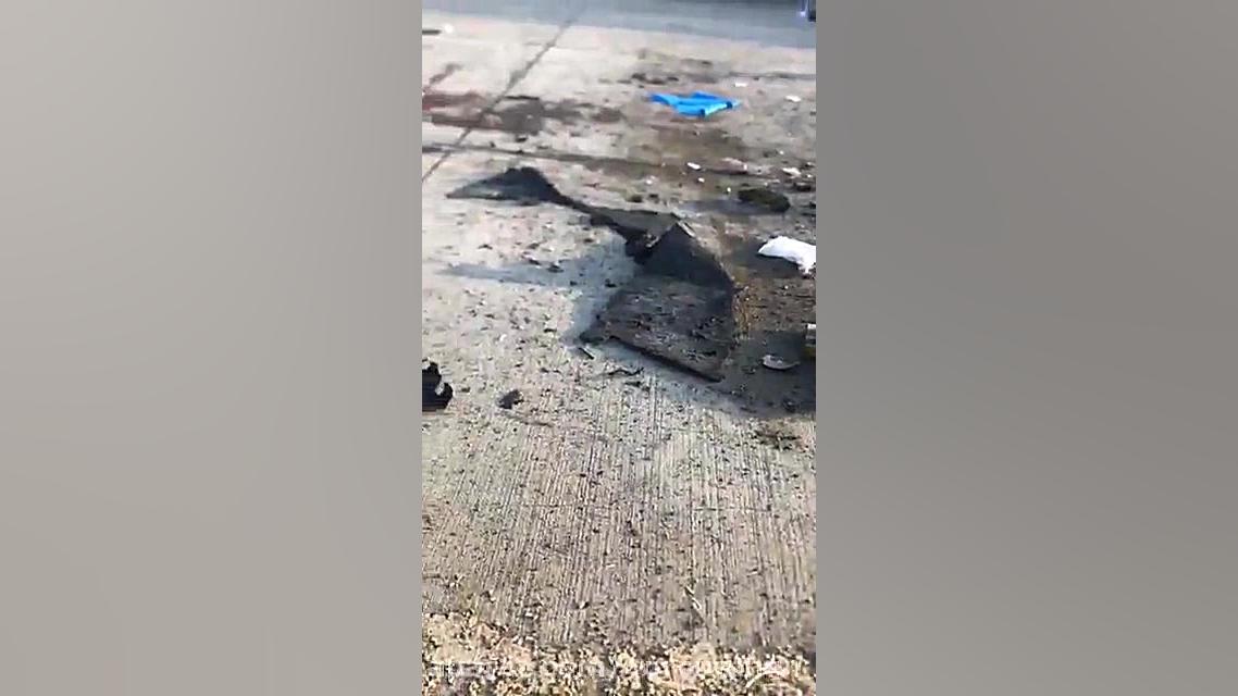 محل ترور سردار حاج قاسم سلیمان...