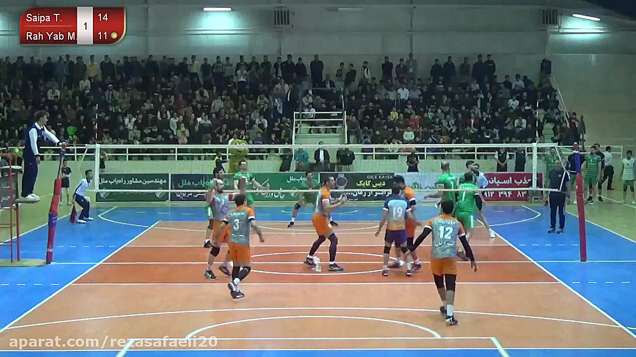 درخشش رضا صفایی در بازی تیم سا...