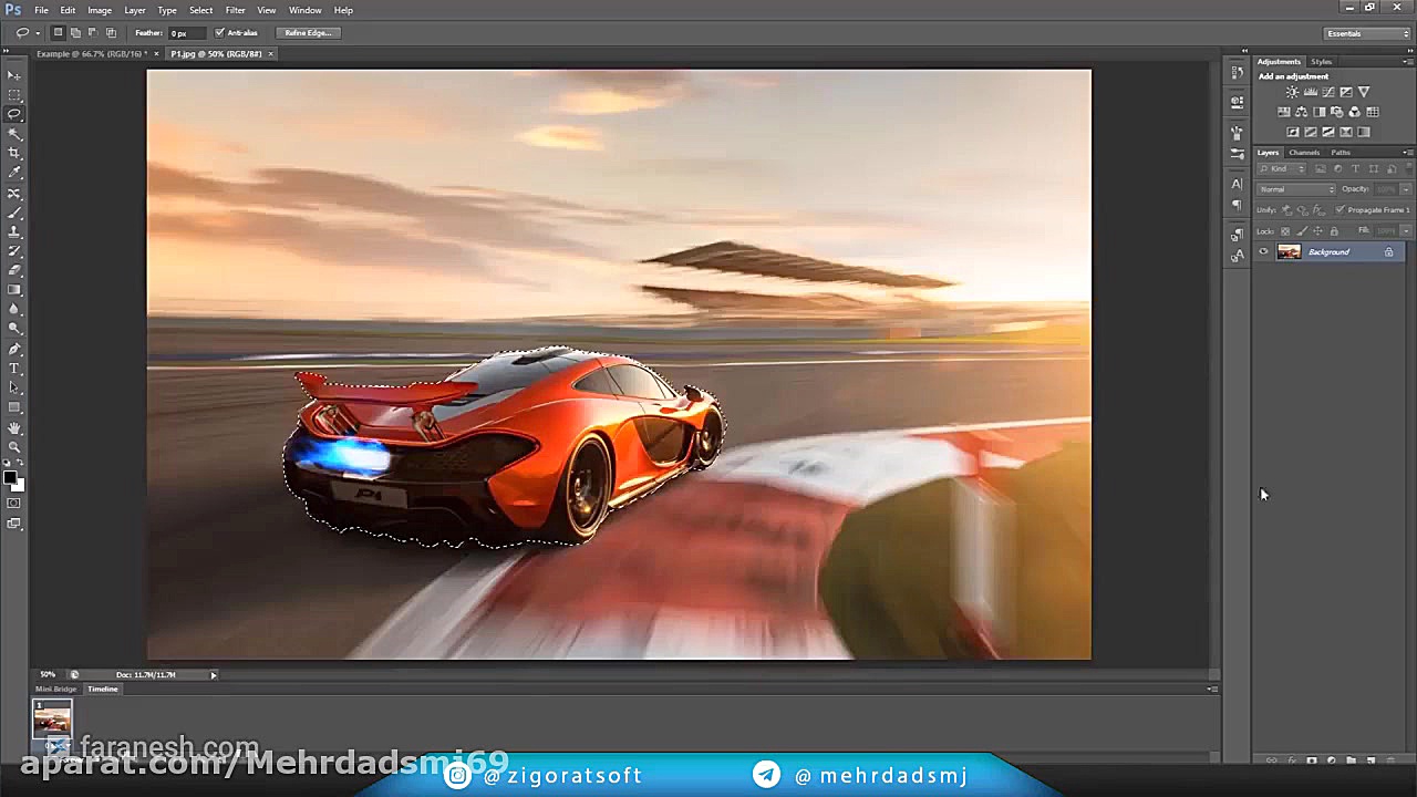 آموزش رایگان مقدماتی فتوشاپ