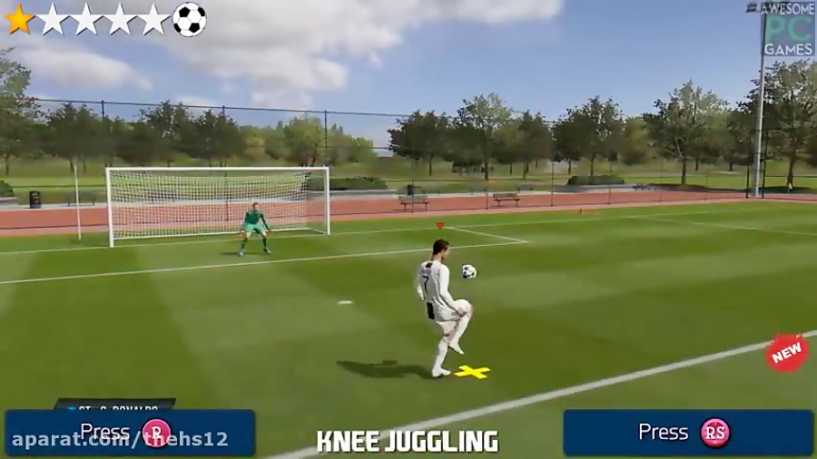 تمام تکنیک های فیفا ۱۹