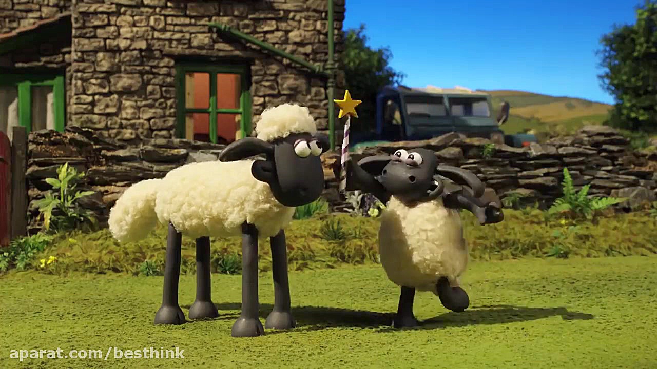 کارتون بره ناقلا ، کشاورز گوسف...