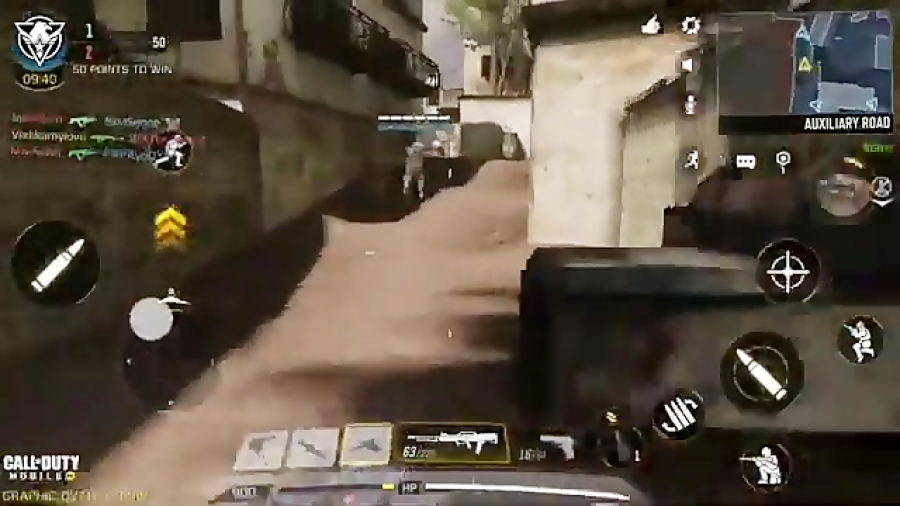 call of duty mobile.frontline....