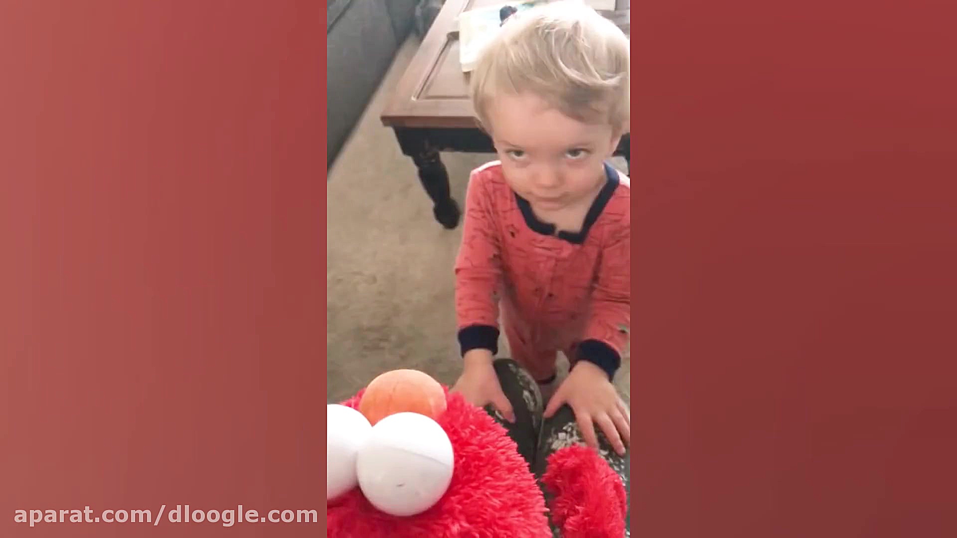 فیلم لحظه های رقص کودک خنده دا...