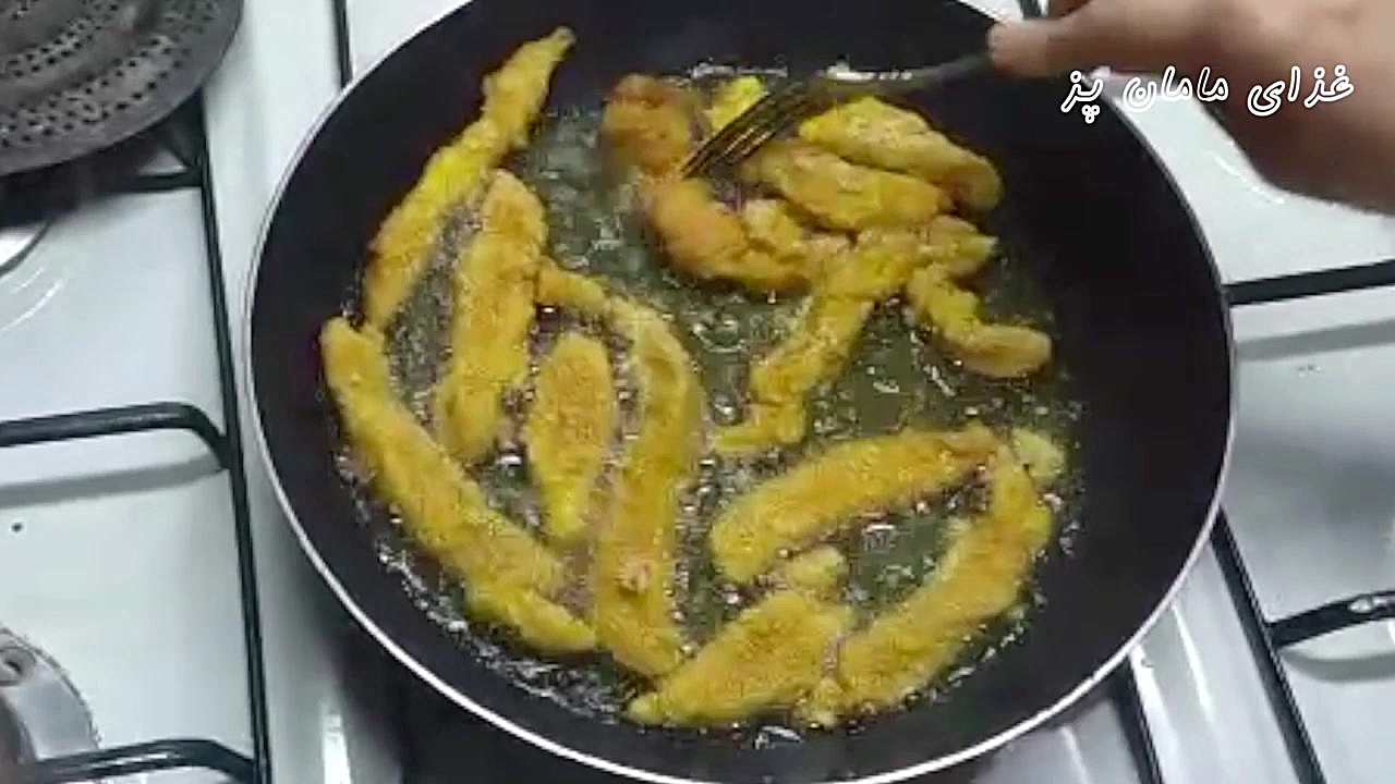 مرغ پفکی یک غذای خیلی ساده و ل...