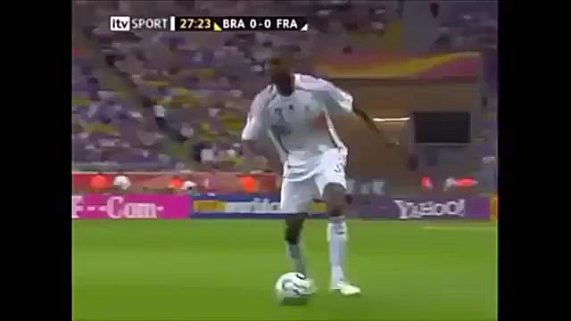 زیدان برزیل را زانو در آورد