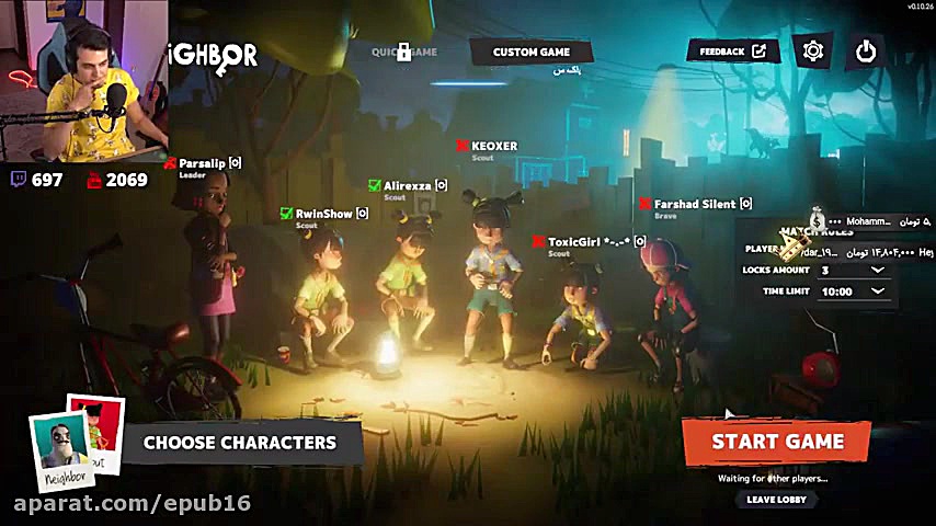 آریا کئوکسر : LIVE FREE MY FRI...