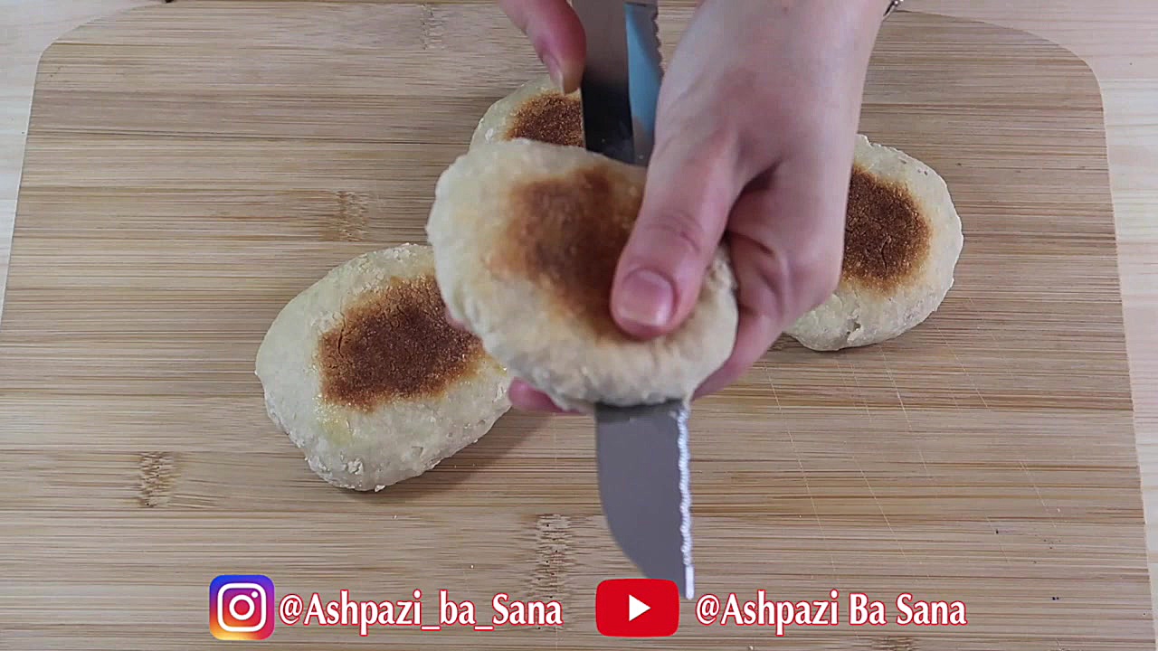 نان تابه ای بدون نیاز به استرا...