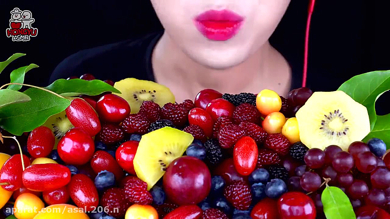 چالش فود اسمر{میوه} f o l l o...