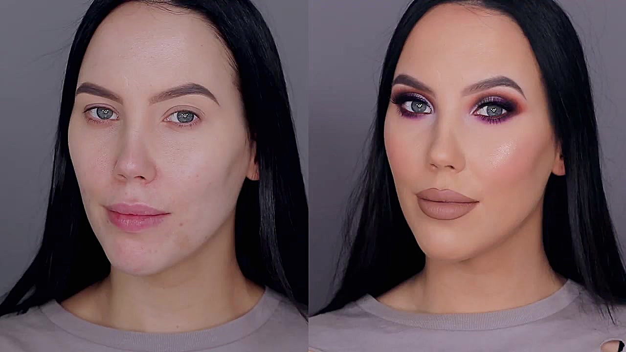 آموزش آرایش چشم با سایه بنفش