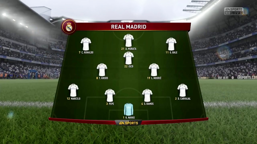 رئال مادرید در کریر مود فیفا 1...